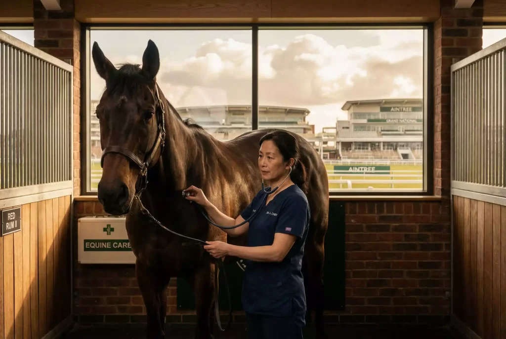 Horse welfare and safety measures at Aintree Grand National