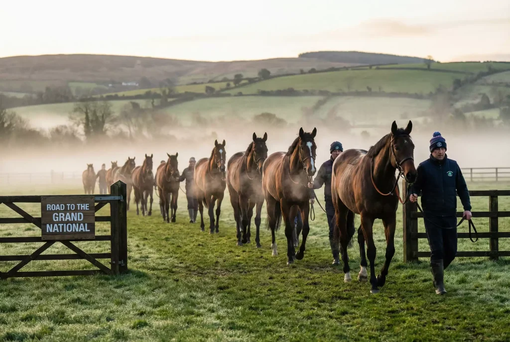 Grand National 2026 field of runners at Aintree