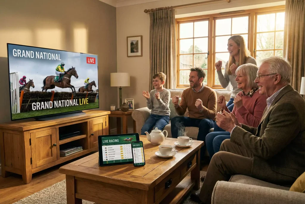 Grand National live streaming on mobile and TV