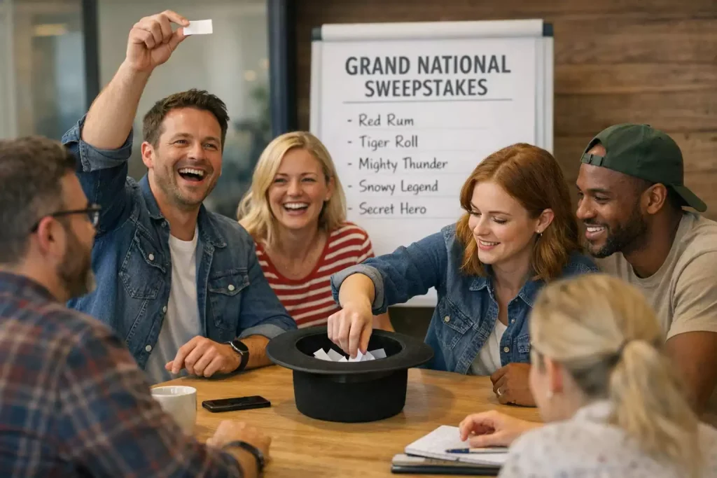Office sweepstake for Grand National