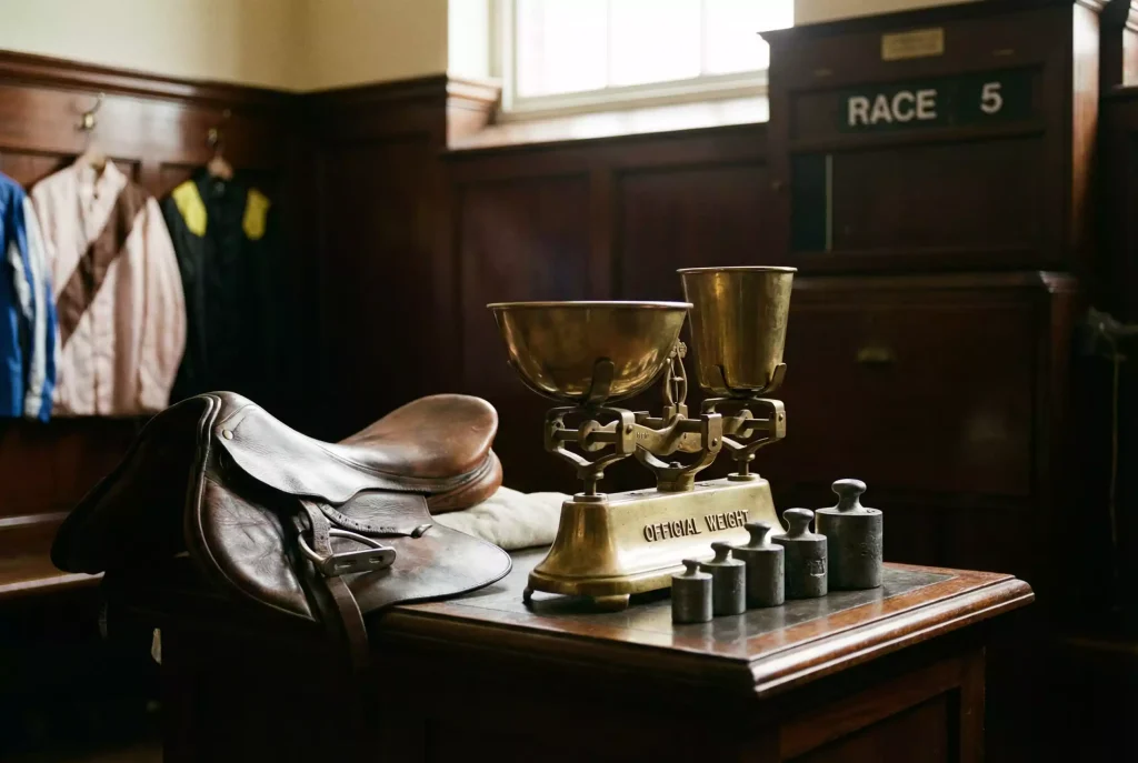 Grand National handicap weights chart showing winning weight zone