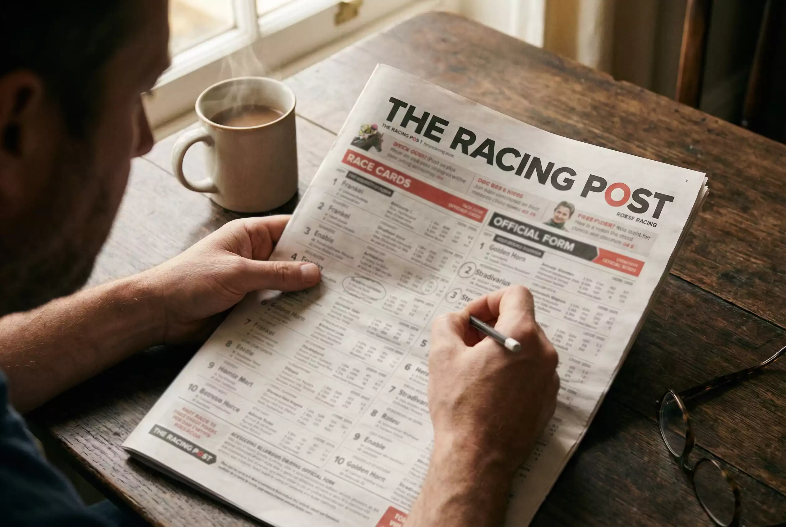 Racing form guide being studied for Grand National horse selection